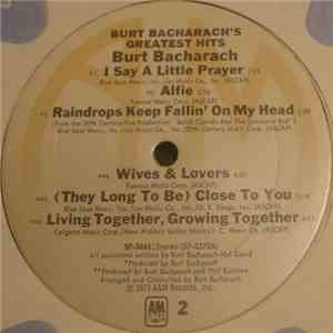 Burt Bacharach - Burt Bacharach's Greatest Hits download free