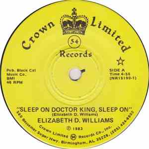 Elizabeth D. Williams - Sleep On Doctor King, Sleep On download mp3 flac