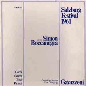 Giuseppe Verdi, Tito Gobbi, Leyla Gencer, Giorgio Tozzi, Rolando Panerai, Vito Susca, Giuseppe Zampieri, Glade Peterson, Wiener Philharmoniker, Wiener Staatsopernchor, Gianandrea Gavazzeni - Simon Boccanegra download free