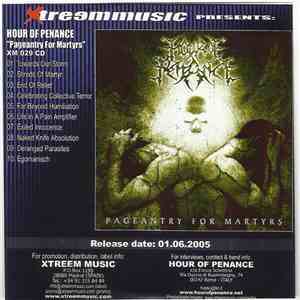 Hour Of Penance - Pageantry For Martyrs download free