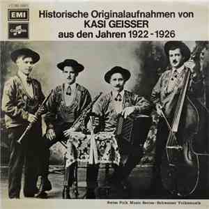Kasi Geisser - Historische Originalaufnahmen von Kasi Geisser aus den Jahren 1922-1926 download free