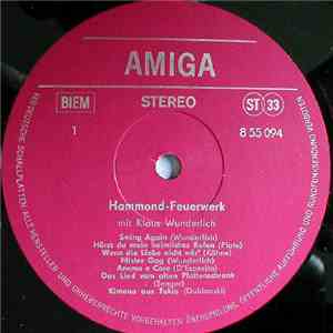 Klaus Wunderlich - Hammond Feuerwerk download free Klaus Wunderlich - Hammond Feuerwerk download mp3 flac