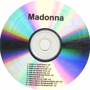 Madonna - Give It 2 Me - Remixes Japanese Promo Cd-R Acetate download mp3 flac