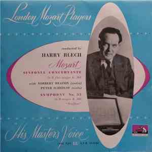 Mozart - London Mozart Players Conducted By Harry Blech With Norbert Brainin, Peter Schidlof - Symphony No. 35 In D Major K 385 "Haffner" / Sinfonia Concertante In E Flat Major K. 364 download mp3 flac
