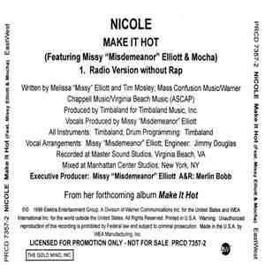 Nicole Wray Featuring Missy "Misdemeanor" Elliott & Mocha - Make It Hot download free