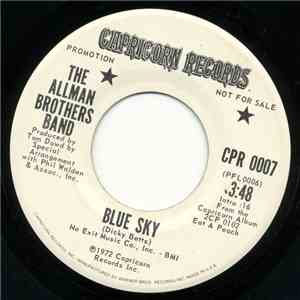 The Allman Brothers Band - Blue Sky / Melissa download mp3 flac