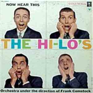 The Hi-Lo's With Frank Comstock - Now Hear This download mp3 flac
