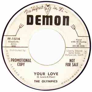 The Olympics - Your Love / Chicken download free