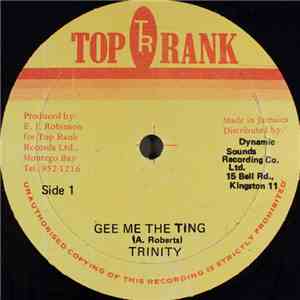 Trinity  / Robbie Lyn - Gee Me The Ting / Go Away download free