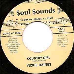Vickie Baines - Country Girl / Are You Kidding download free
